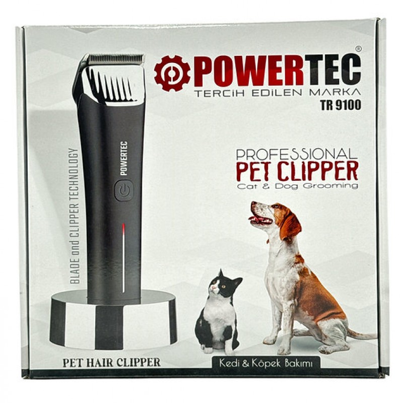 Powertec TR-9100 Köpek Kedi Tıraş Makinası