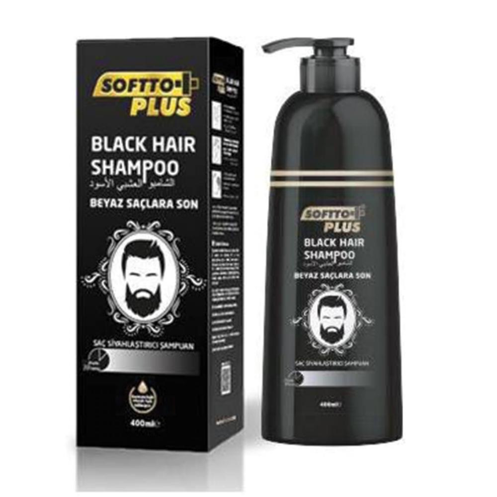 Softto Plus Black Hair Şampuan 350ml