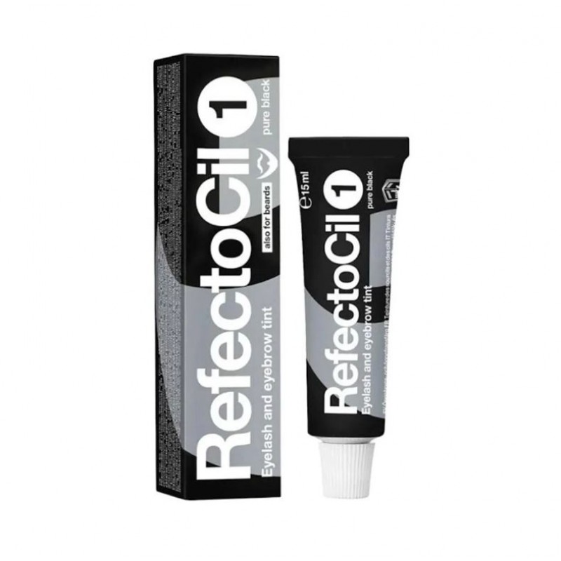 RefectoCil Kirpik ve Kaş Boyası 15ml | 1 - Siyah / Pure Black