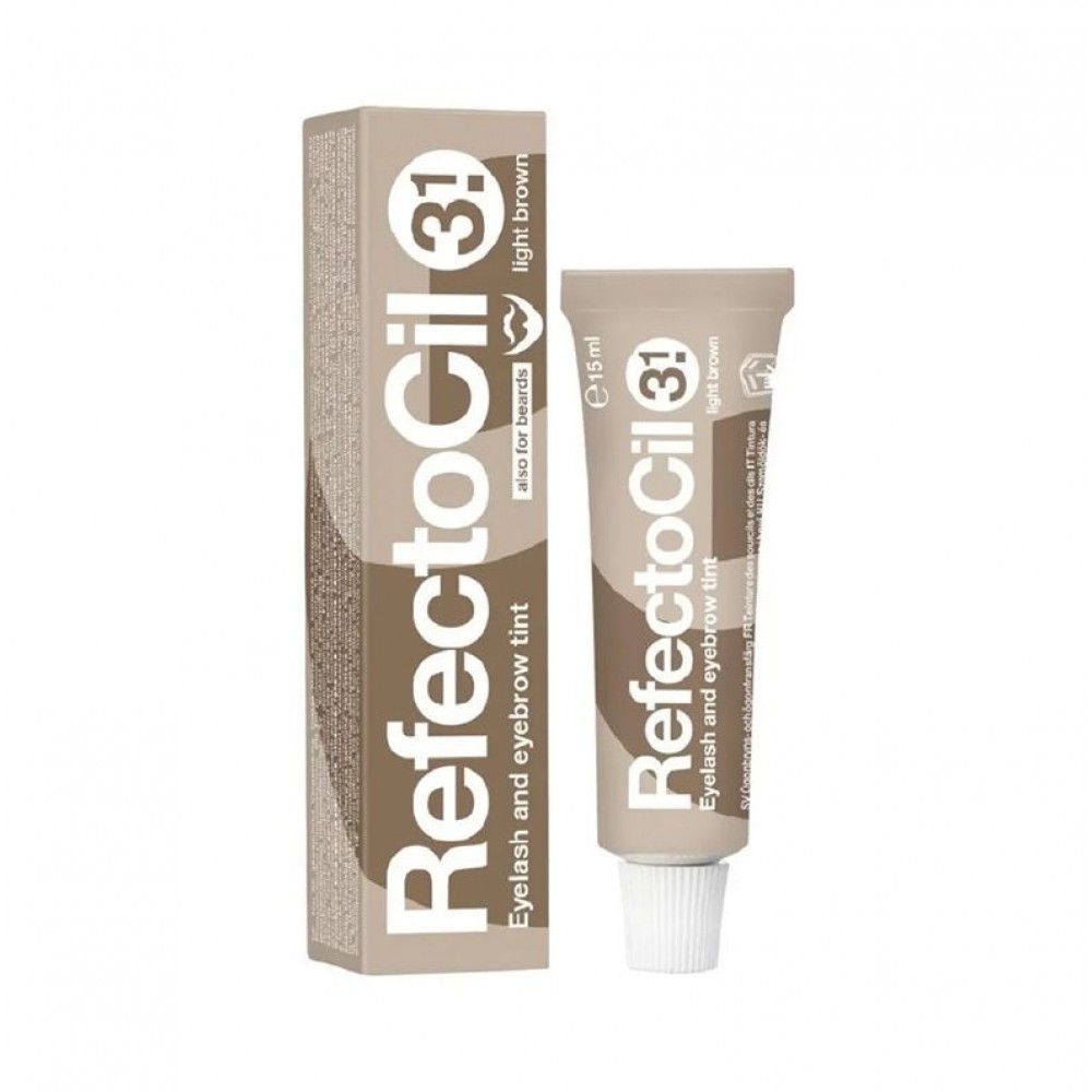 RefectoCil Kirpik ve Kaş Boyası 15ml | 3.1 - Açık Kahve / Light Brown