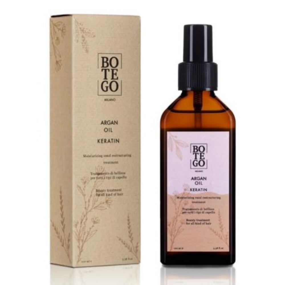 Botego Milano Aşırı Yıpranmış Saçlar Için Nemlendirici Onarıcı Argan & Keratin Bakım Serumu 100 Ml