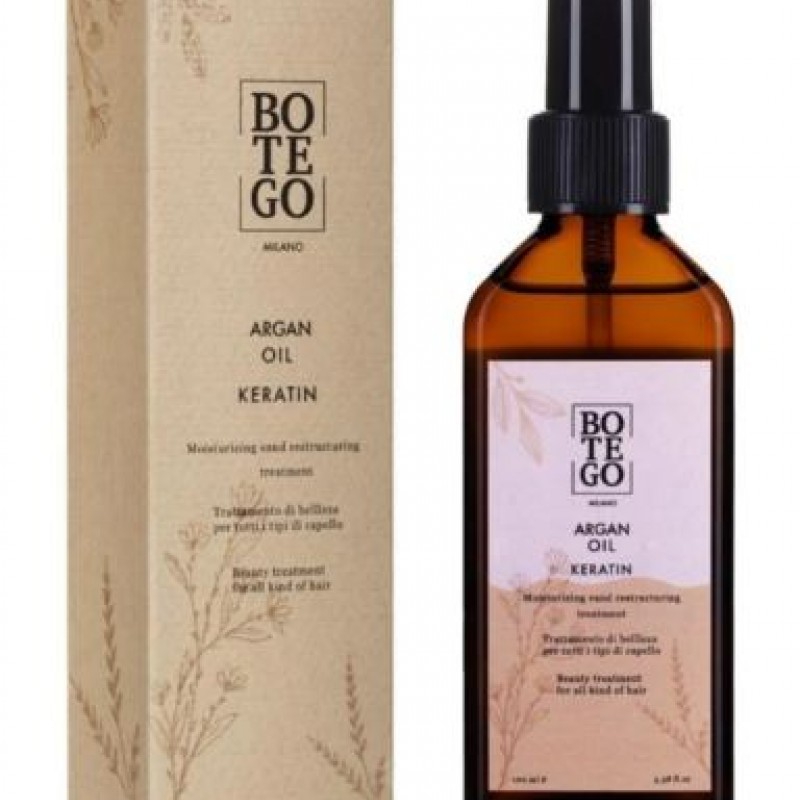 Botego Milano Aşırı Yıpranmış Saçlar Için Nemlendirici Onarıcı Argan & Keratin Bakım Serumu 100 Ml