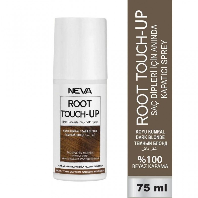 Neva Root Touch-Up Saç Dipleri İçin Anında Kapatıcı Sprey 75 ml - Koyu Kumral