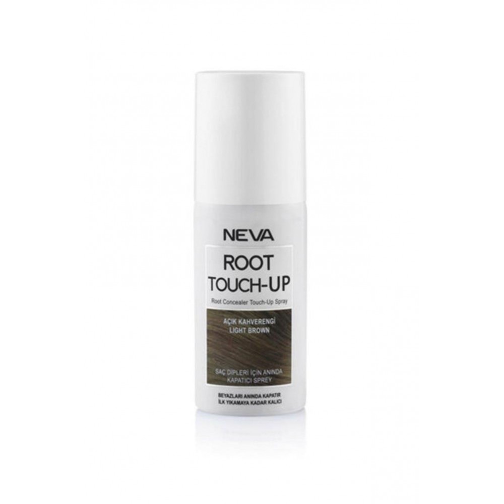 NevaNeva Root Touch-Up Saç Dipleri İçin Kapatıcı Sprey Açık Kahverengi 75 Ml