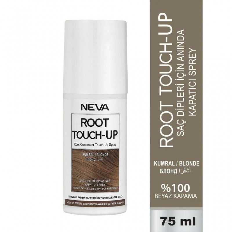 Neva Root Touch-Up Saç Dipleri İçin Anında Kapatıcı Sprey 75 ml - Kumral