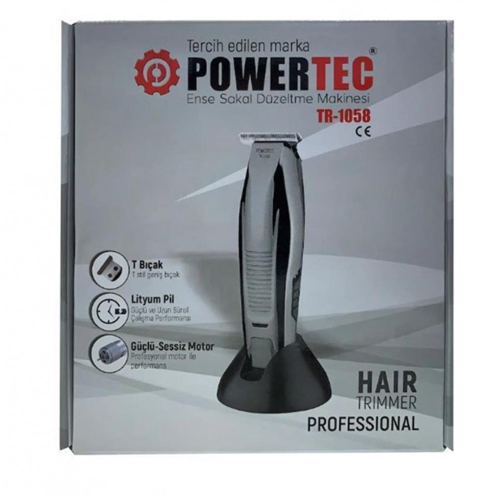 Powertec TR-1058 Tıraş Makinesi