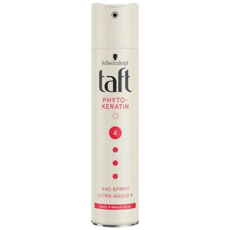 Taft Saç Spreyi Keratin Ultra Güçlü 4-250 Ml