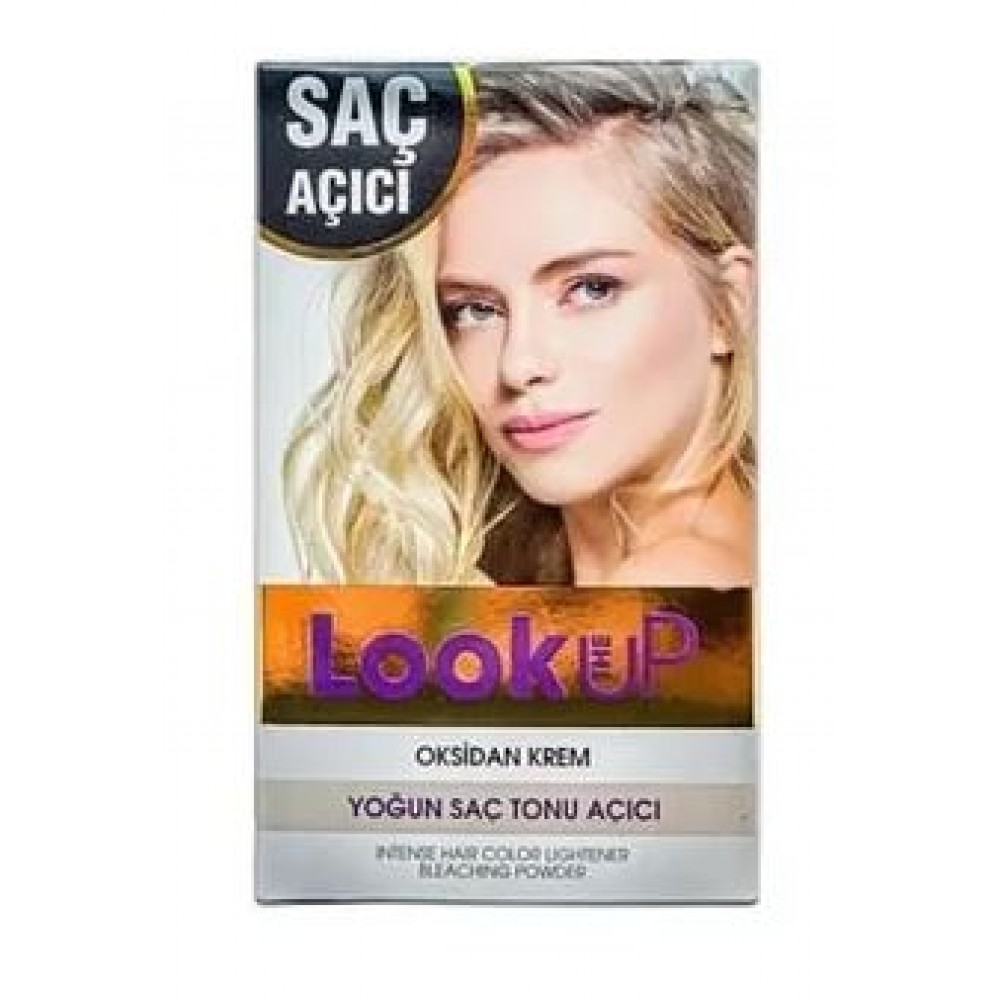 Look The Up Saç Açıcı (toz Açıcı + Oksidan Krem ) Yoğun Saç Açıcı