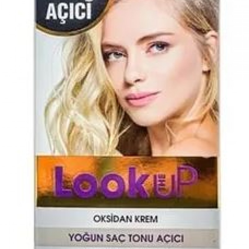 Look The Up Saç Açıcı (toz Açıcı + Oksidan Krem ) Yoğun Saç Açıcı