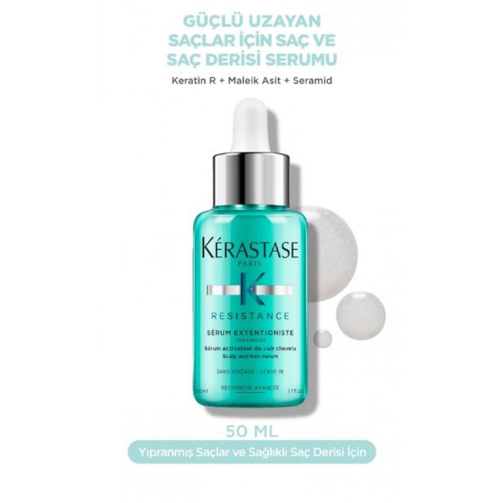 kerastase Resistance Serum Extentioniste Daha Hızlı Ve Güçlü Uzayan Saçlar Için Bakım Serumu 50 ml