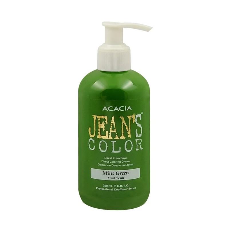 Acacia Jeans Color Saç Boyasi, Mint Yeşili, 250 Ml 1 Paket