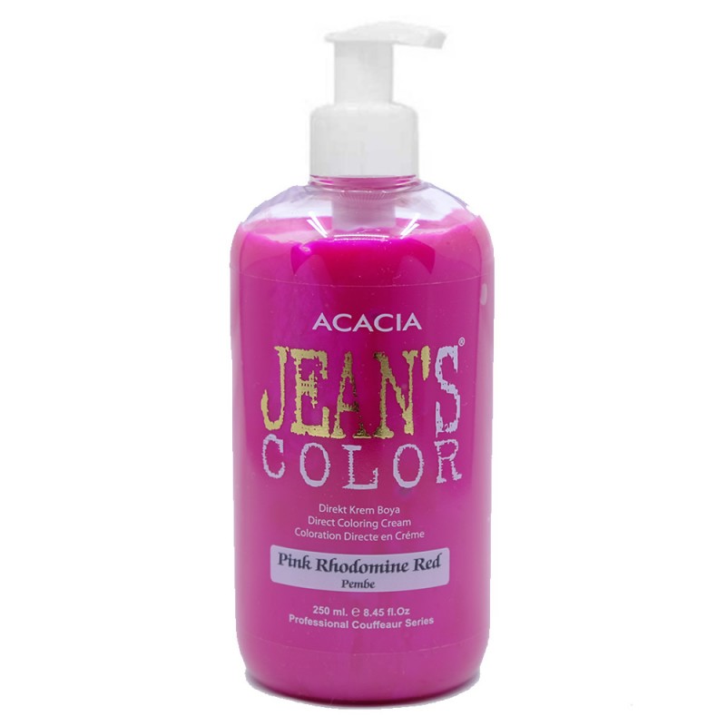 Acacia Jeans Color Krem Boya 250 ml Pink Rohodominbe Red