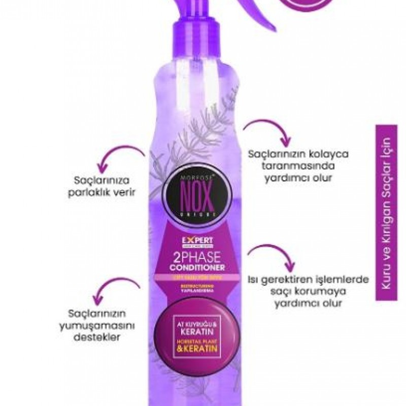 Morfose Nox Expert 2 Phase Conditioner Çift Fazlı Fön Suyu