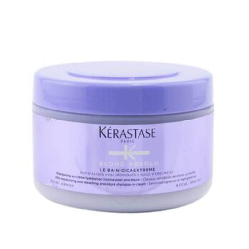 Kérastase Blond Absolu Le Bain Cicaextreme 250ml - Shampoo-In-Cream Shampoo for Women Blonde Hair