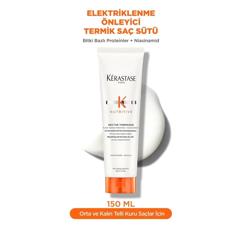 Nutritive Nectar Thermique Elektriklenme Önleyici Termik Saç Sütü 150 ml