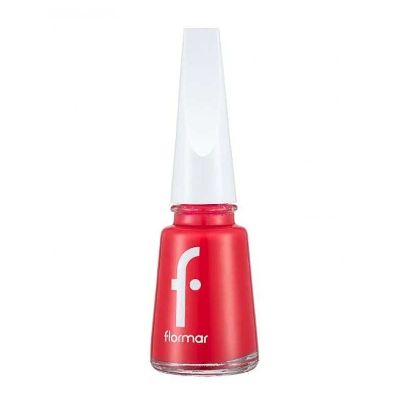 Nail Enamel Yüksek Pigmentli & Parlak Bitişli Oje 377 RED CORAL NEW