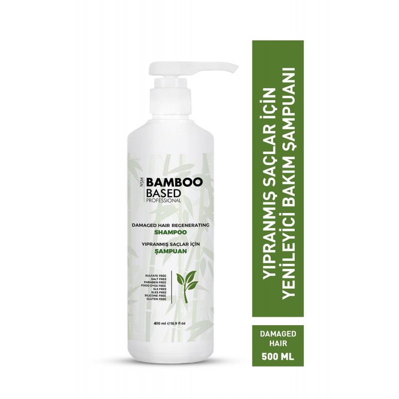 Bamboo Yıpranmış Saçlar için Şampuan 400 ml