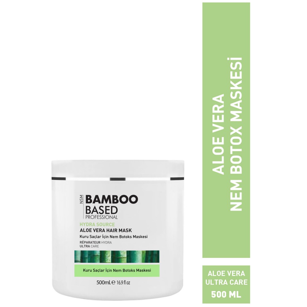 Bamboo Nemlendirici Aloe Vera Maskesi 500 Ml