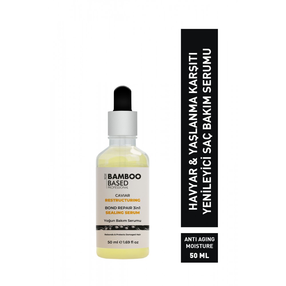 Bamboo Havyar Yaşlanma Karşıtı Yğun Bakım Serumu 50 ml